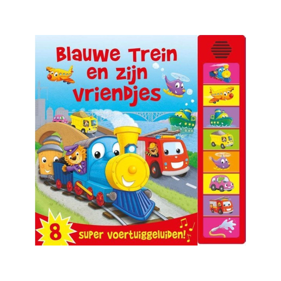 Geluidenboekje Blauwe Trein En Vriendje