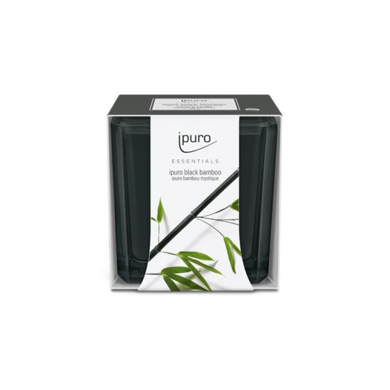Ipuro Essentials Black Bamboo Kaars 125gr