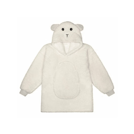 Cozy Noxxiez Cuddle Poncho Schaap Smal 3 Tot 6 Jaar - 60cm Hoodie