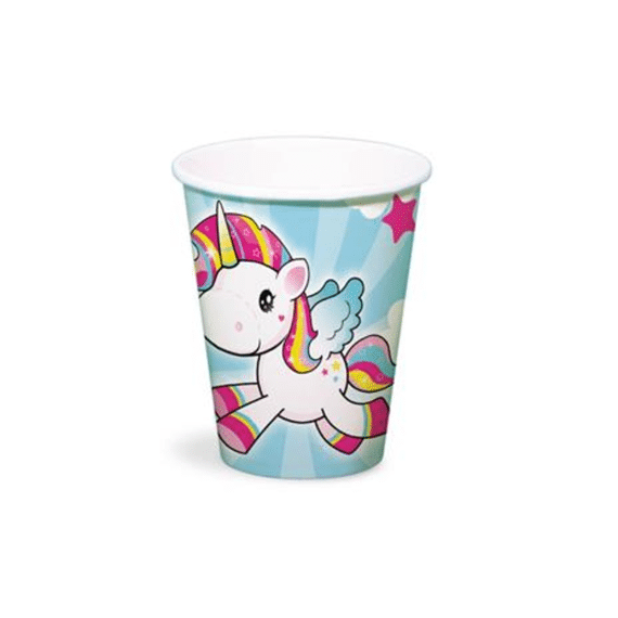 Bekers Eenhoorn 8st 250ml