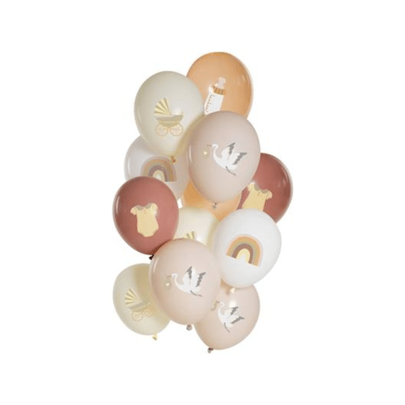 Ballon 33cm Sweet Baby 12stuks