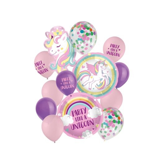 Ballonnen Set Eenhoorn