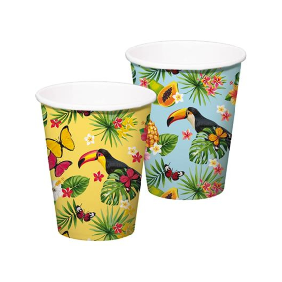 Bekers Toucan 8st Karton