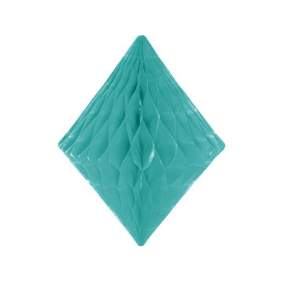 Honeycomb Diamant Munt Groen 30cm