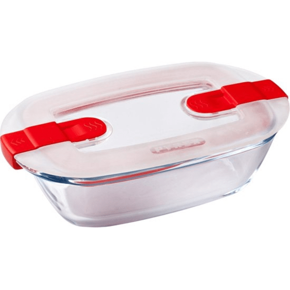 Pyrex Cook and Heat Schaal Rechthoek 17x10cm 214PH007145
