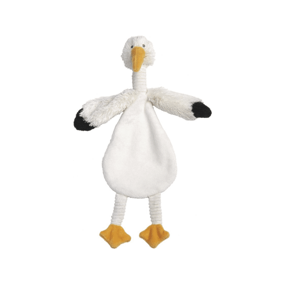 Happy Horse Doudou Ooievaar Sky White 29cm