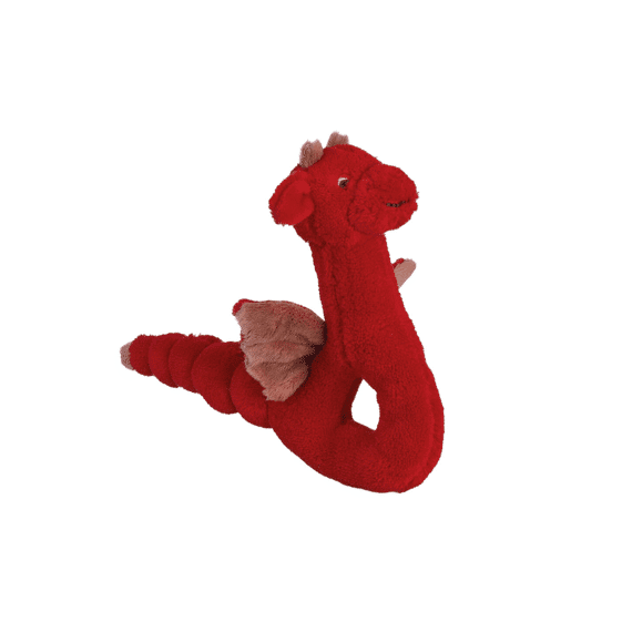 Happy Horse Rattle Dragon Tine Rood 16cm