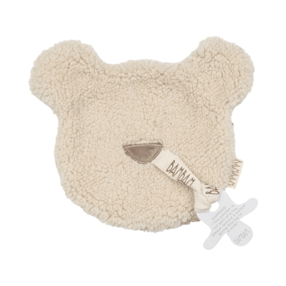 Bambam Doudou Tuttle Bear Recycled Beige 16cm