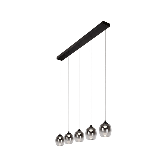 Lucide Tamino Hanglamp Led Dimb. 5x5,6w 3000k Zwart