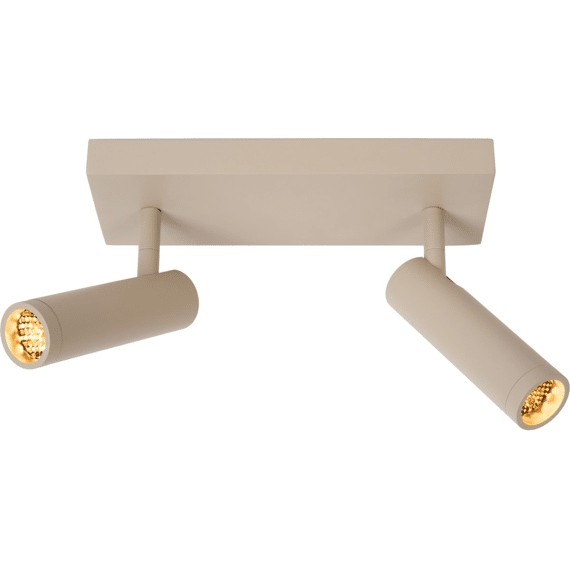 Lucide Grado Plafondspot 2xgu10 (mr11) Taupe