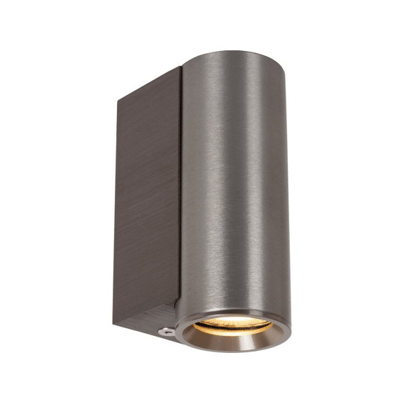Lucide Dupla Wandspot / Wandlamp 1xgu10 (mr11) Grijs Ijzer