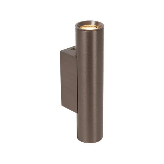 Lucide Dupla Wandspot / Wandlamp 2xgu10 (mr11) Roest Bruin