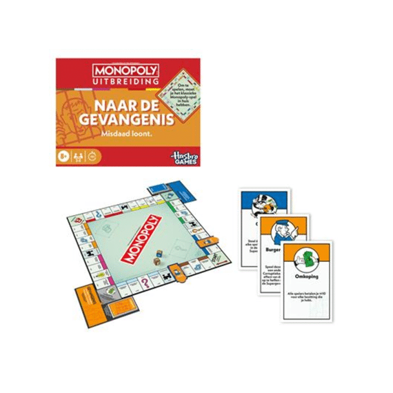 Spel Monopoly Naar De Gevangenis