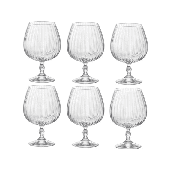 Bormioli Rocco America ''20S Cognacglas 65cl 6stuks