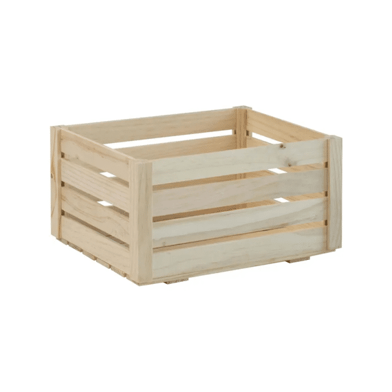 Opbergkrat Hout 16x30x22cm