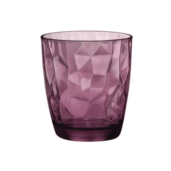 Bormioli Diamond Glas 30cl Paars