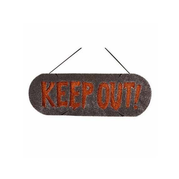 Cosy at Home Deurhanger Keep Out 38x13cm