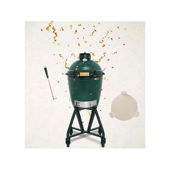 Big Green Egg Its A Big Deal The Medium Met Integgrated Nest + Handler