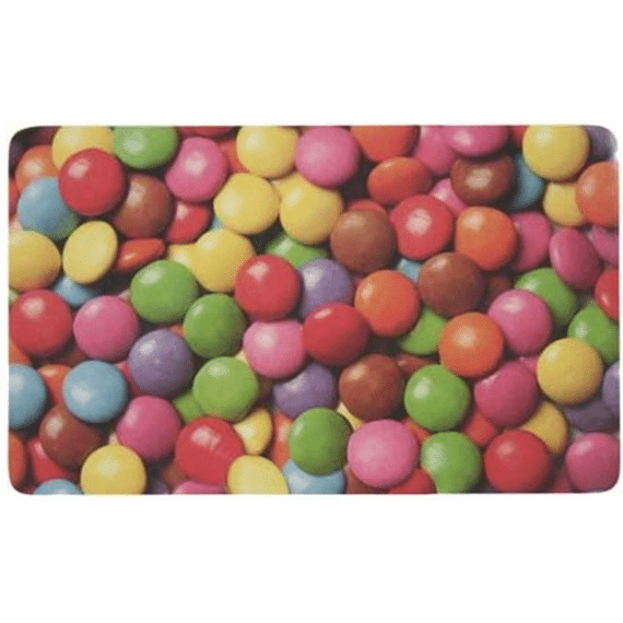 Boterhamplank 23,5x14,5cm Smarties