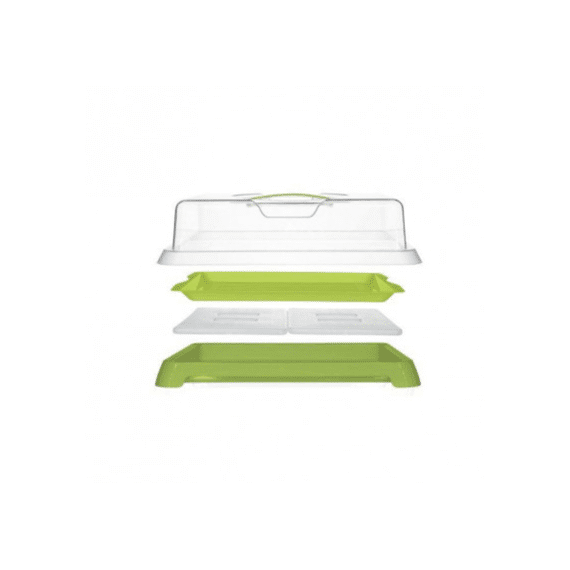 Cosy and Trendy Koelplateau Groen 40x32x11,5cm