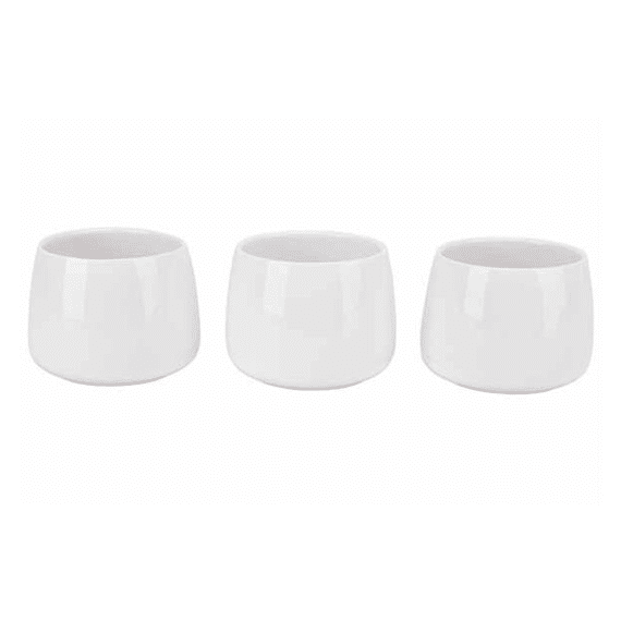 Cosy and Trendy Torres Kom Wit 9x6,5cm 3stuks