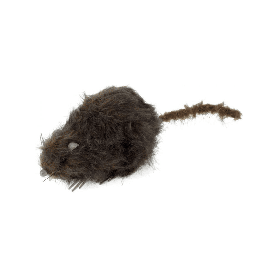 Halloween Rat 13x6x9cm Bruin