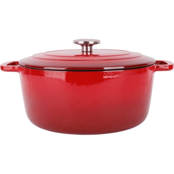 Cosy and Trendy Fontestic Braad/Stoofpot Rond Rood 28cm 6,9L