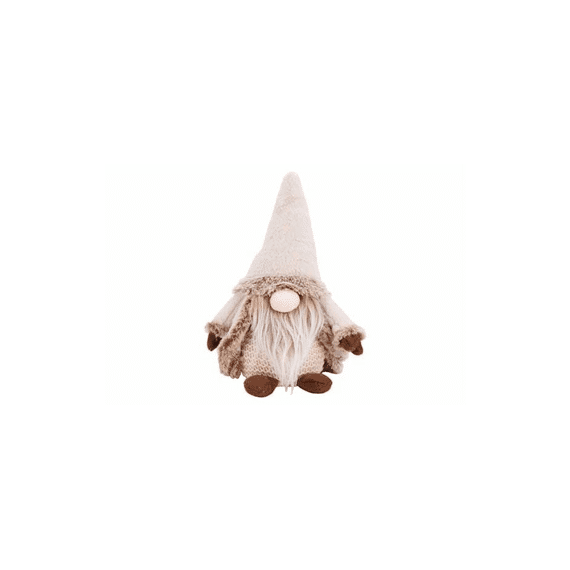 Kerst Gnome 20x14x31cm Beige