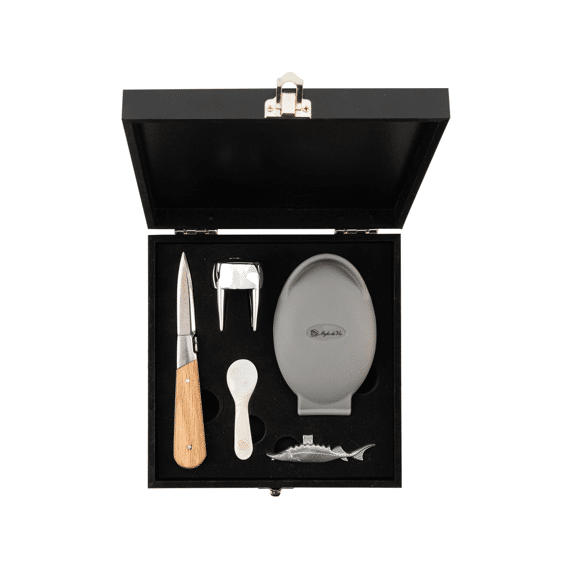 Laguiole Luxury Line Set The Exclusive Edition Kaviaar Oesters Champagne