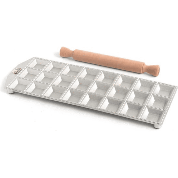 Mercato Ravioli Plaat 24 Ravioli's Vierkant 24x15cm