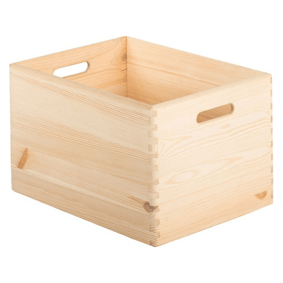 Kist Grenenhout 40x30x23cm