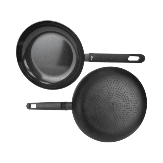 Cosy and Trendy Full Black Bakpan 28cm