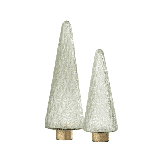 J-Line Kerstboom Voet Transparant 5x5x10cm