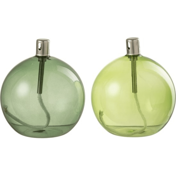 J-Line Olielamp Groen Small 10x11cm