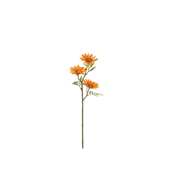 J-Line Kunstplant Madeliefje Oranje