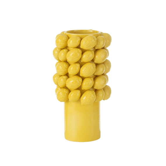 J-Line Vaas Citroen Geel Large 19,2x34,5cm