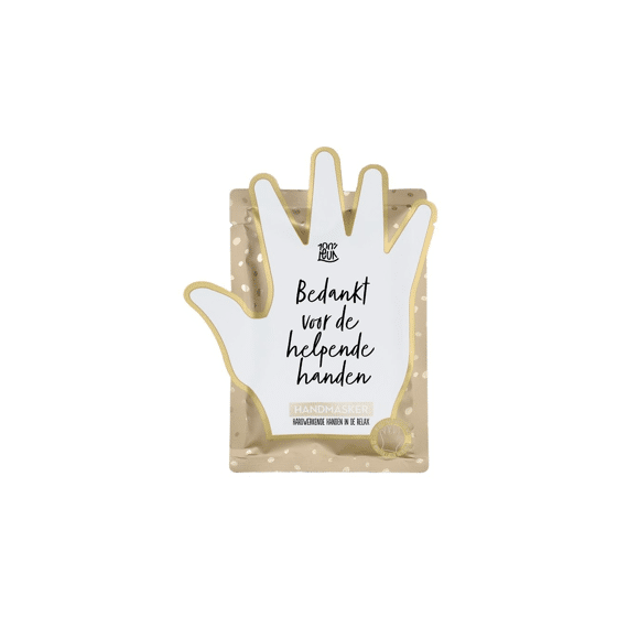 100% Leuk Handmasker Bedankt Voor De Helpende Handen