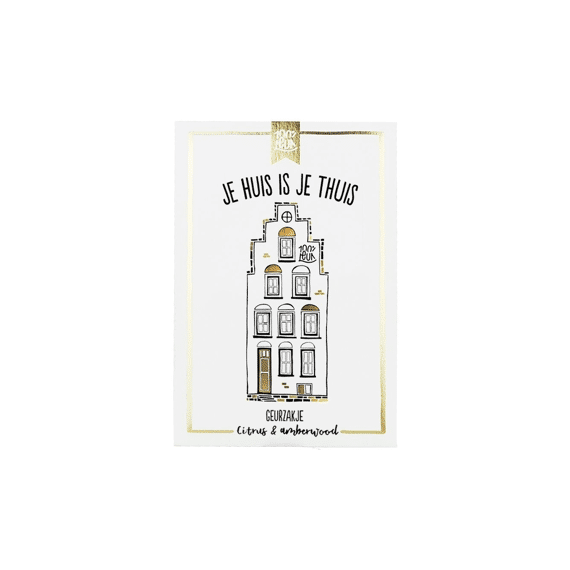 100% Leuk Geurzakje Je Huis Is Je Thuis