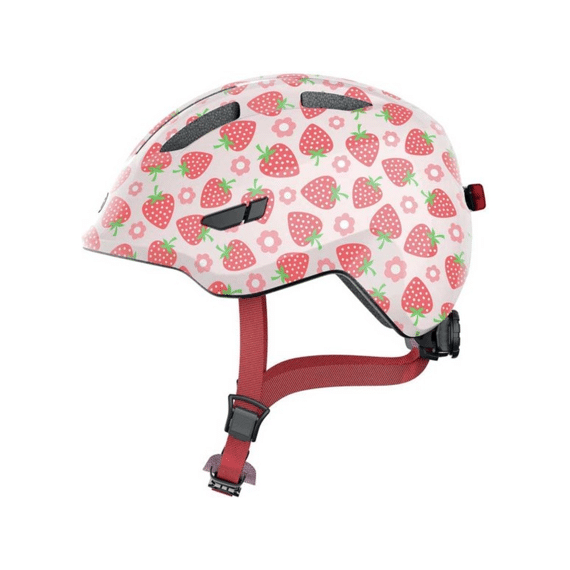 Abus Fietshelm Smiley 3.0 Led Rose M 50-55cm