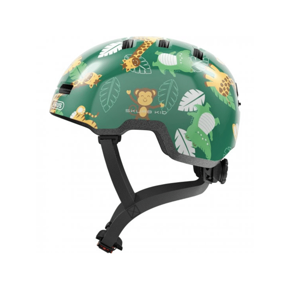 Abus Fietshelm Skurb Kid Green Jungle M 50-55cm