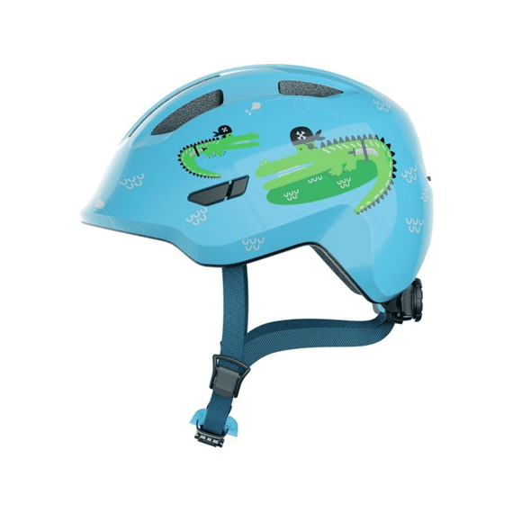 Abus Fietshelm Smiley 3.0 Blue Croco S 45-50cm