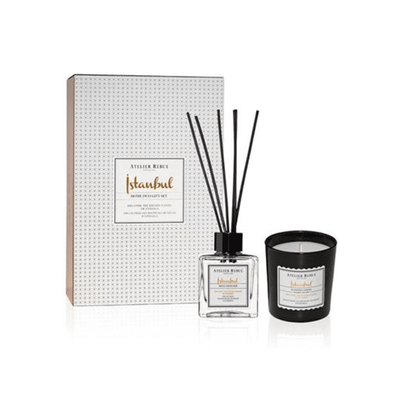 Atelier Rebul Giftset Home Duo Istanbul Geurkaars + Diffuser