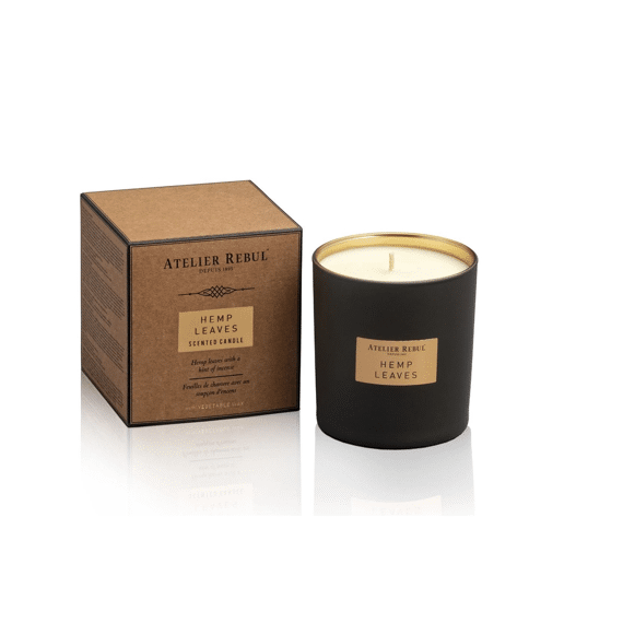 Atelier Rebul Geurkaars Premium Hemp Leaves