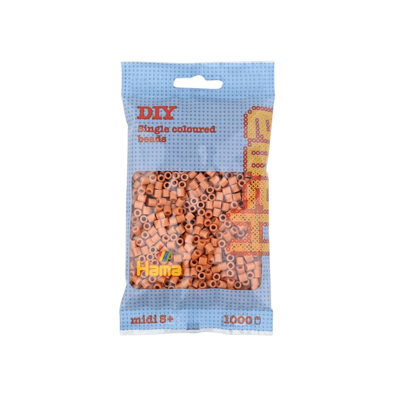 Hama 20721 parels licht bruin 1000st