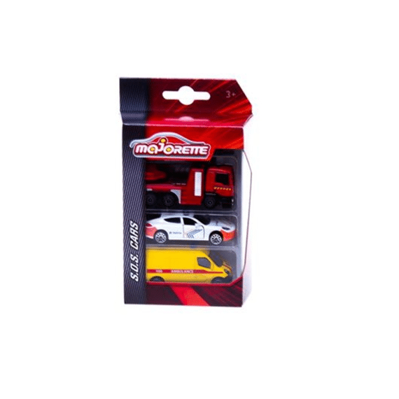 Majorette 2057261 SOS Belgie auto 3st