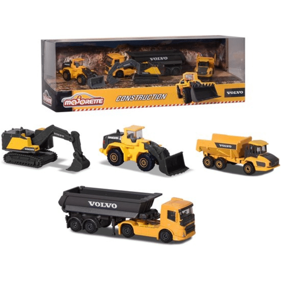 Majorette Volvo Werkvoertuigen