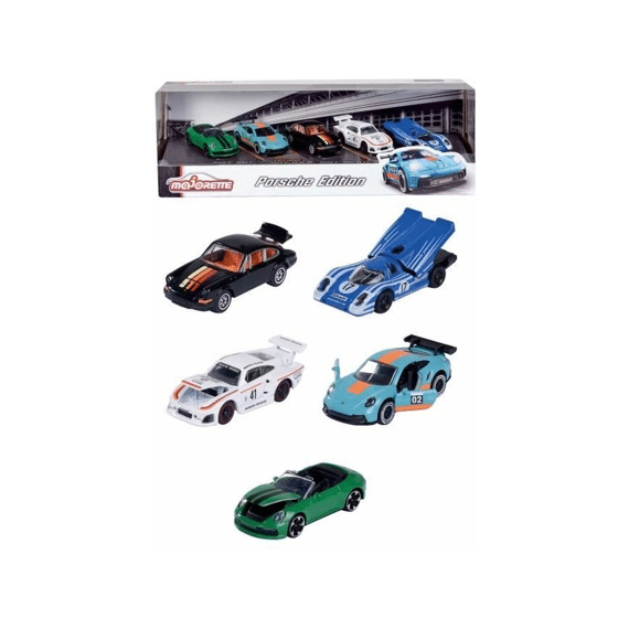 Majorette Porsche Motorsport 5-Pack