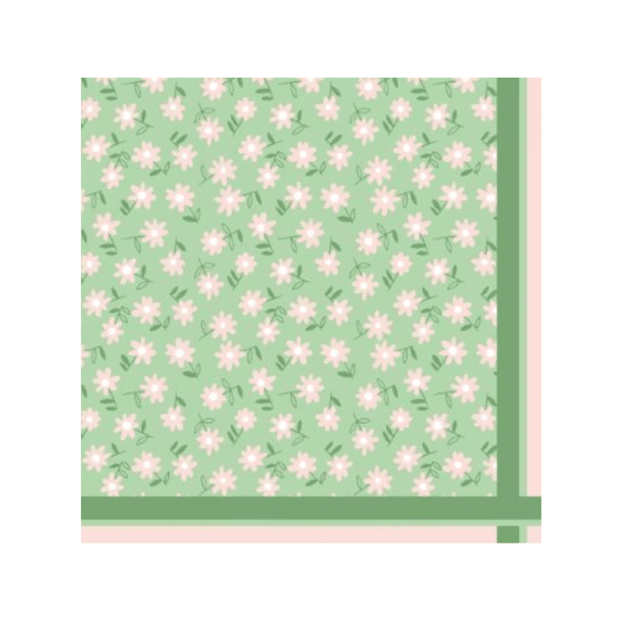 Duni Servetten 33x33cm 20stuks Ditsy Green