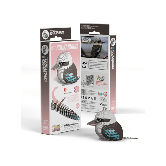 Eugy 3d Model Vogel Kookaburra