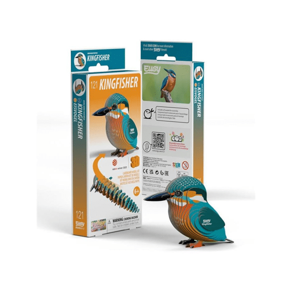 Eugy 3d Model Vogel Ijsvogel
